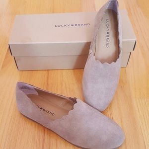 Cloeey shoe from Lucky Brand. Worn once. In original box in excellent condition.